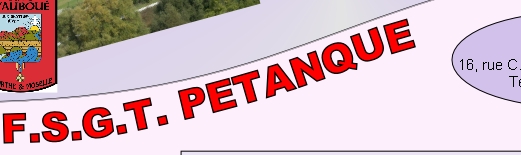 F.S.G.T. PETANQUE 