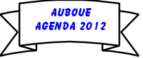 AUBOUE
AGENDA 2012